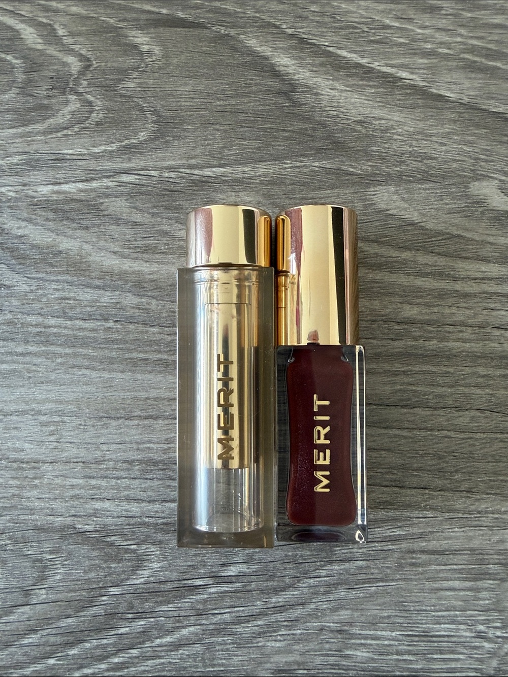 Merit Beauty lipstick Archival and Lip Oil